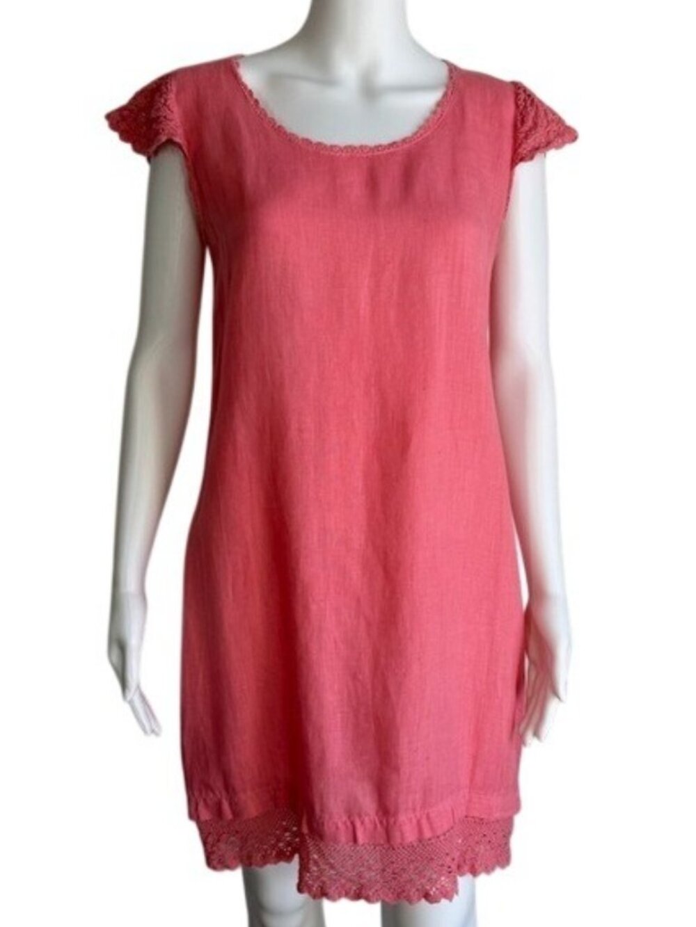 Haris Cotton Linen Shift Dress – Size S
